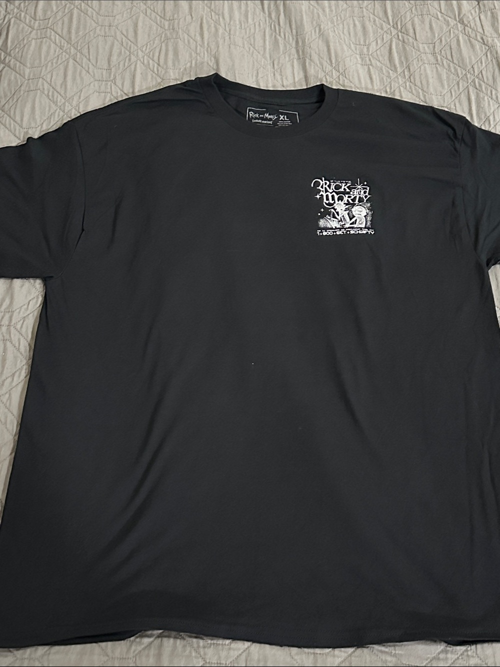 Rick and Morty civil regime, Collab shirt men’s size XL